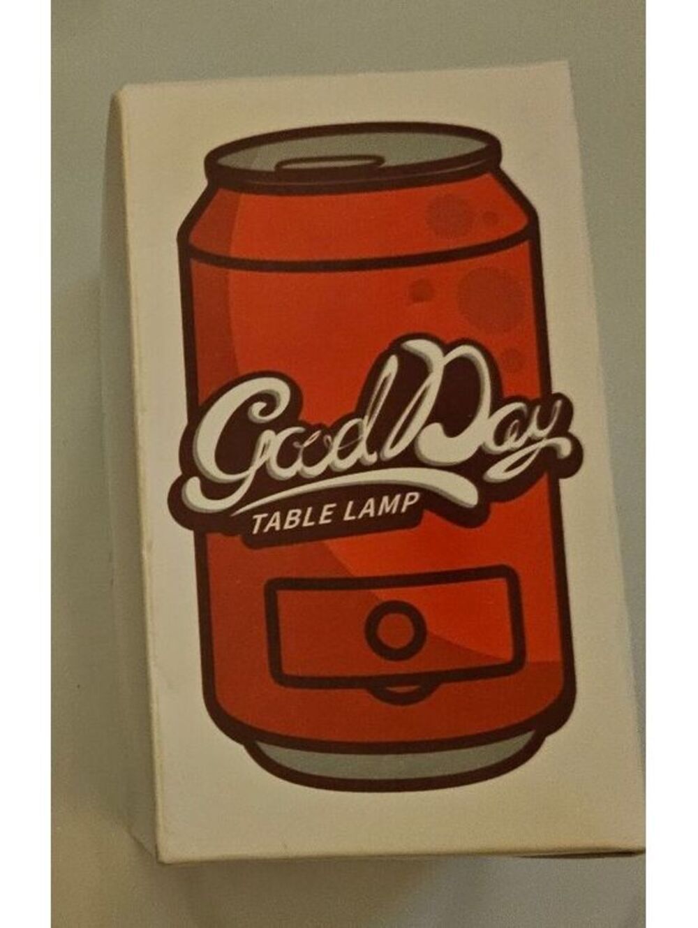 NEW -Soda Can Pencil Sharpener Holder Tabletop Light Stand - New in Box
